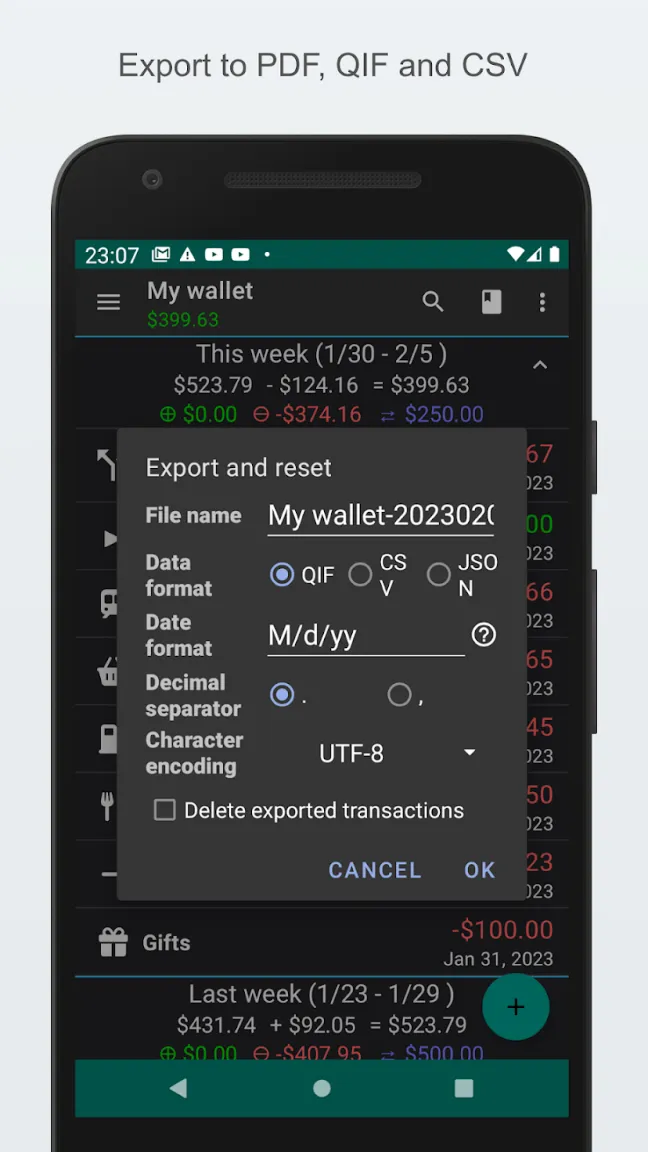 My Expenses MOD APK S6